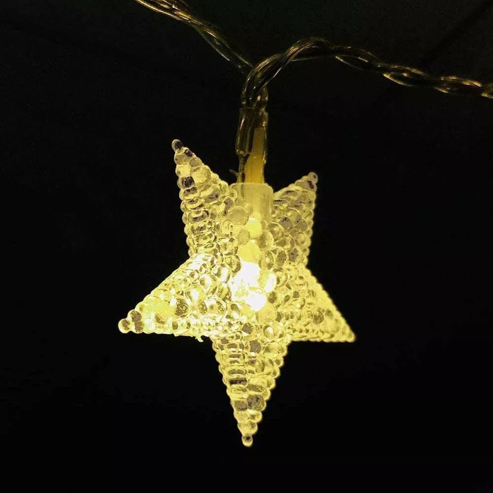 Star and Snowflake LED Lights